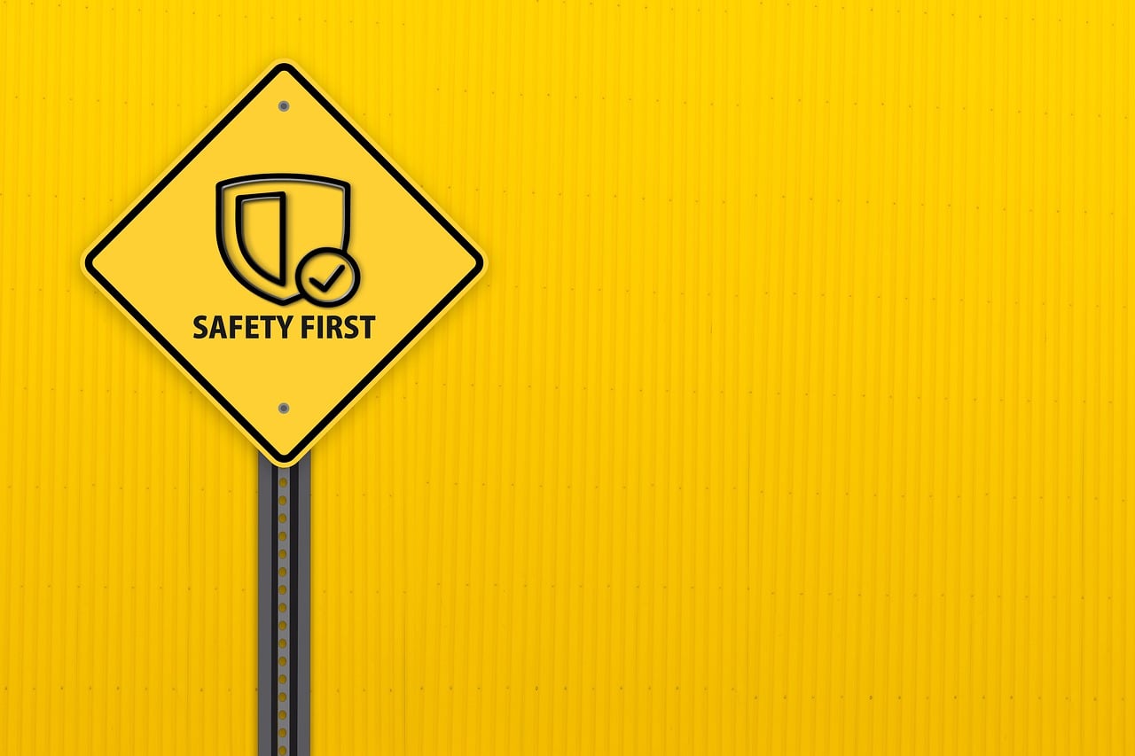 Safety-first shield sign representing independent oversight of AGI release decisions