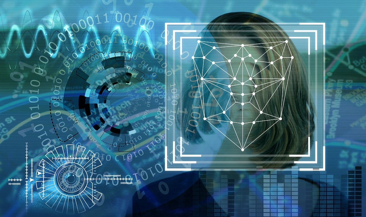 Abstract AI scanning interface representing Anthropic's OSS Scanner analyzing open source code for security vulnerabilities